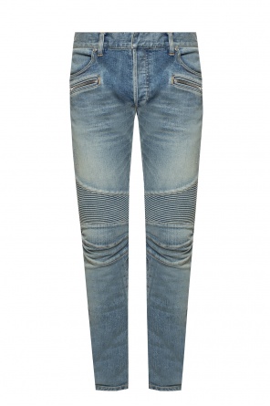 Jeans with ribbed inserts, zdjęcie 1 Jeans with ribbed inserts od Balmain